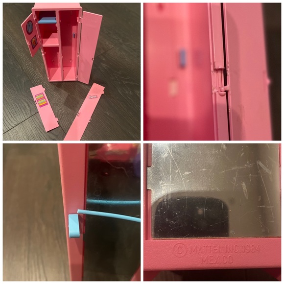 Barbie Toys Vintage 98s Barbie Dune Buggy And 1984 Barbie Locker